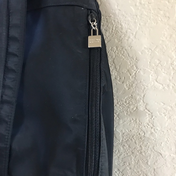 Vintage Perlina nylon black mini packback main image 5